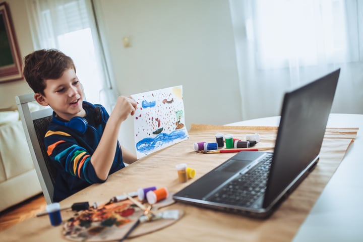 Online Learning for 7-8 Year-Olds